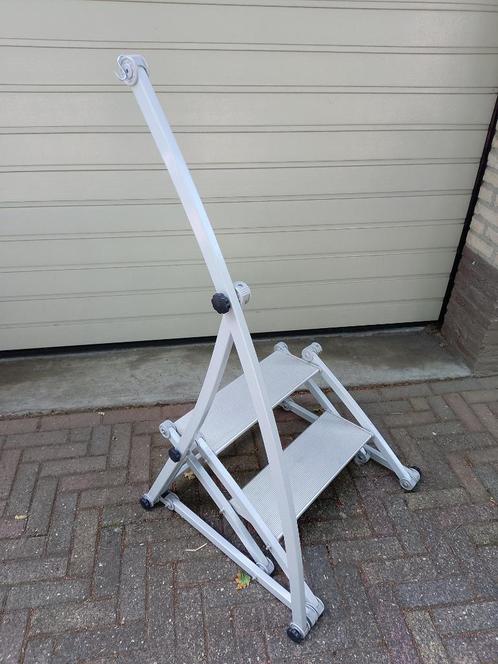 caravan camper trapje met leuning., Caravans en Kamperen, Caravan accessoires, Zo goed als nieuw, Ophalen