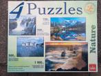 4 puzzels, Ophalen of Verzenden, Gebruikt
