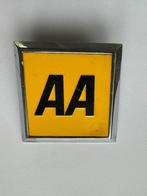Fraai AA badge bordje logo. Automobile Association oldtimer., Verzamelen, Ophalen of Verzenden, Gebruikt, Reclamebord