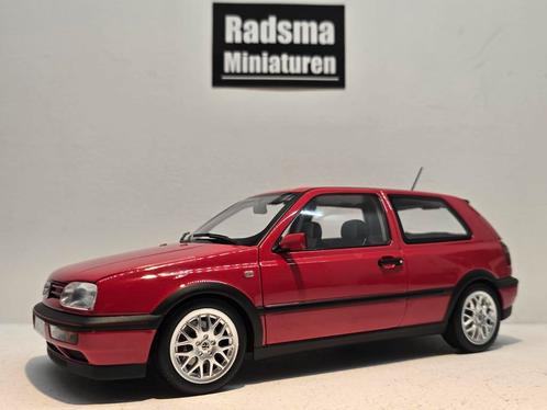 Volkswagen Golf Mk3 GTi 20jahre - rood 1:18 Norev, Hobby en Vrije tijd, Modelauto's | 1:18, Nieuw, Auto, Norev, Ophalen of Verzenden