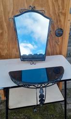 Spiegel en hangtafeltje, Antiek en Kunst, Curiosa en Brocante, Ophalen
