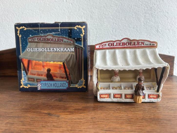 Typisch Hollands Kerstdorp: de Oliebollenkraam, Diversen, Kerst, Gebruikt, Ophalen of Verzenden