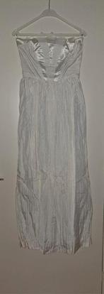 Witte trouwjurk maat 38 + bolero, gestoomd, Kleding | Dames, Ophalen of Verzenden, Zo goed als nieuw, Wit, Trouwjurk