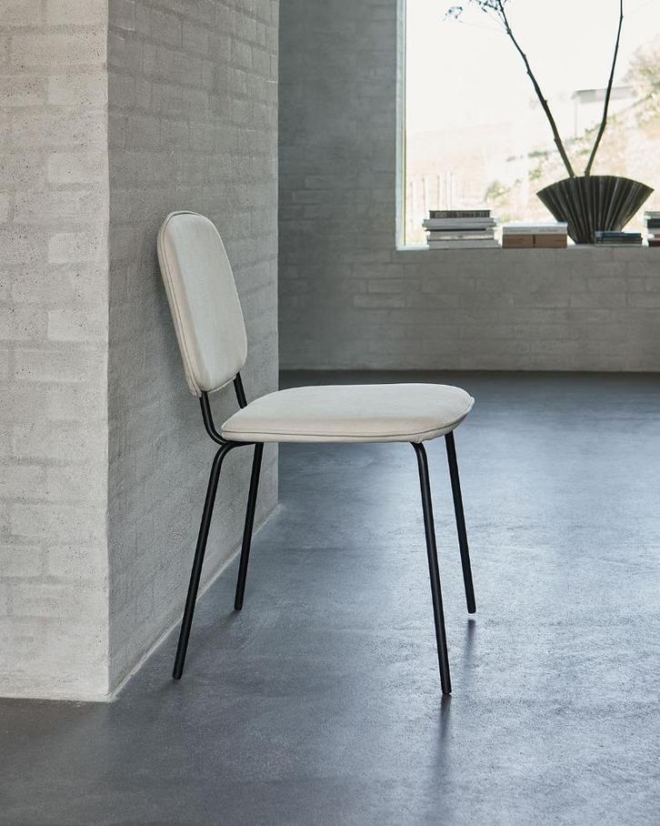 house doctor coton cotton chair sand eetkamerstoel, Huis en Inrichting, Stoelen, Nieuw, Eén, Ophalen