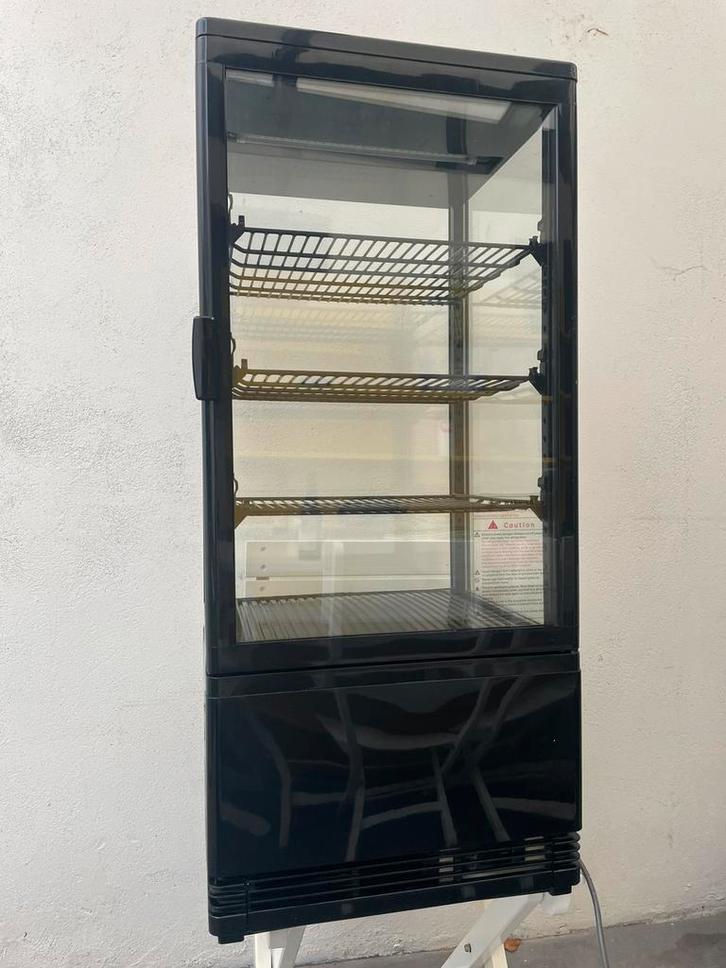Gebaksvitrine zo goed als nieuw, Witgoed en Apparatuur, Koelkasten en IJskasten, Zo goed als nieuw, Zonder vriesvak, 75 tot 100 liter