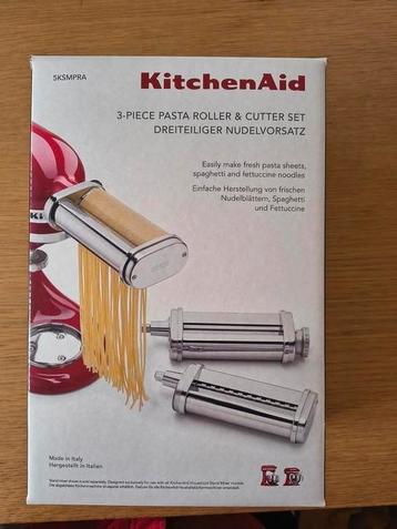 kitchenaid pasta roller en snijderset nieuw in doos beschikbaar voor biedingen