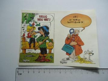 sticker oud Taptoe bever strip retro vintage beschikbaar voor biedingen