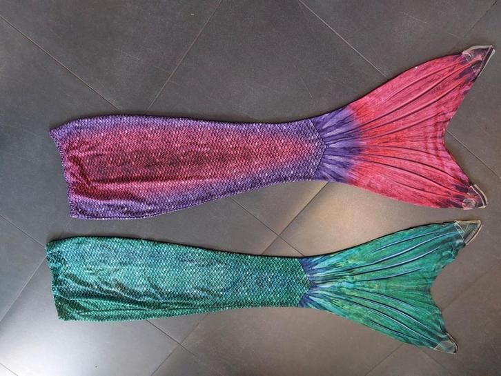 Zeemeerminnenstaart (nunui suntails monofin), Kinderen en Baby's, Kinderkleding | Kinder-zwemkleding, Zo goed als nieuw, Zwem-accessoire