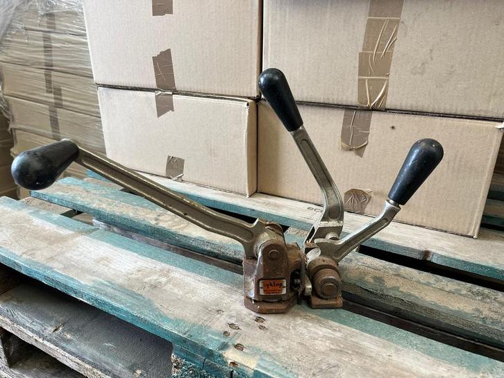Staalbandspanner / Bandapparaat - Cyclop, Doe-het-zelf en Verbouw, Gereedschap | Handgereedschap, Gebruikt, Ophalen