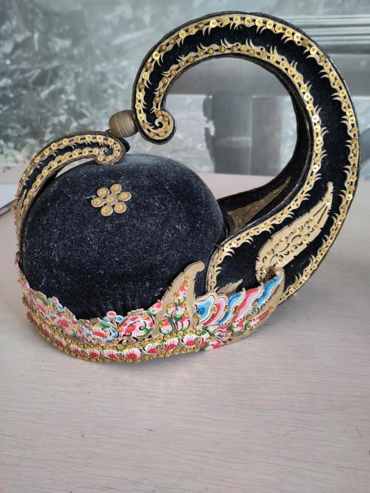 Indonesische Hoed - Traditioneel, Antiek en Kunst, Kunst | Niet-Westerse kunst, Ophalen