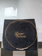 NIEUW ketting met strassteentjes Luigi Vicaro, Sieraden, Tassen en Uiterlijk, Ophalen, Overige materialen, Ketting