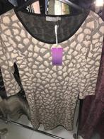 Nieuwe dames jurk geisha bruin beige nude giraf s/36, Ophalen of Verzenden, Nieuw, Beige