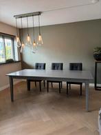 Eethoek; eettafel met 6 stoelen, Huis en Inrichting, Complete eetkamers, Ophalen, Zo goed als nieuw