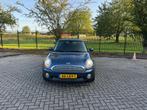 Mini 1.6 ONE 2010 Blauw ´ Dakraam`, Auto's, Voorwielaandrijving, Stof, Zwart, 4 cilinders