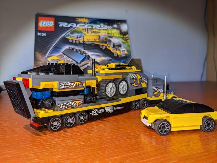 LEGO Racers Night Crusher - 8134, Kinderen en Baby's, Speelgoed | Duplo en Lego, Gebruikt, Lego, Complete set, Ophalen of Verzenden