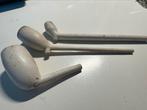 Kleipijpen 1600, lente 15.4 cm 3 stuks., Antiek en Kunst, Antiek | Keramiek en Aardewerk, Verzenden
