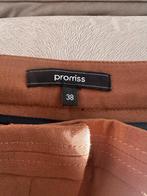 Broek Promiss Bruin cognac maat 38 Nieuw, Kleding | Dames, Broeken en Pantalons, Promiss, Bruin, Zo goed als nieuw, Lang