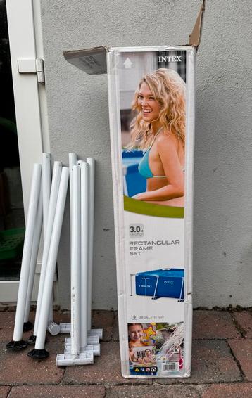 Intex Zwembad 3x2m Incl. Zeil & Extra Stangen beschikbaar voor biedingen