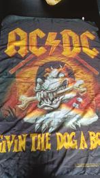 3 oude vlag vlaggen posterflags AC/DC jaren 90, Verzamelen, Muziek, Artiesten en Beroemdheden, Ophalen of Verzenden