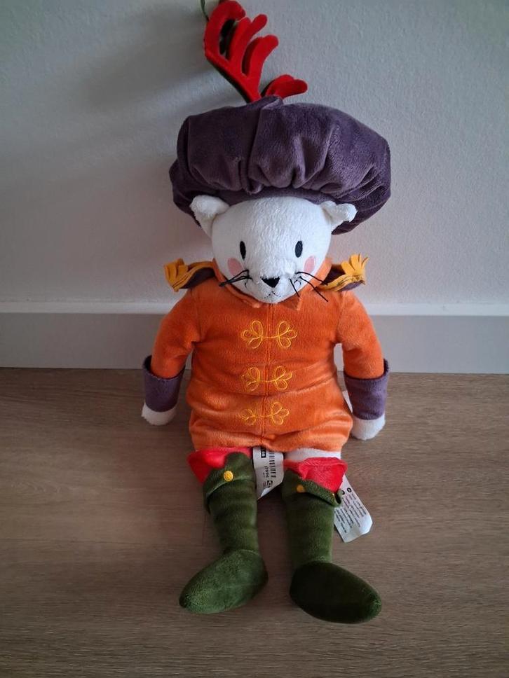 Knuffel gelaarsde kat poes Ikea Ridderlig L354, Kinderen en Baby's, Speelgoed | Knuffels en Pluche, Zo goed als nieuw, Poes, Ophalen of Verzenden