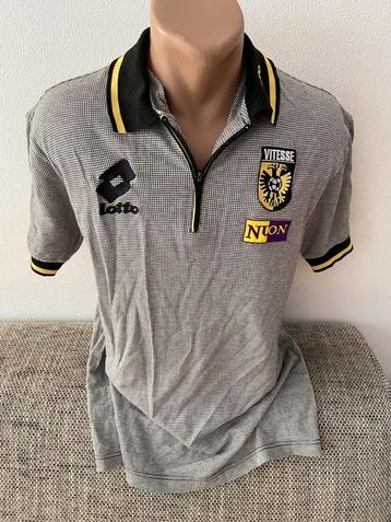 Vintage oud Lotto Vitesse voetbalshirt polo jersey beschikbaar voor biedingen