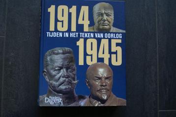 1914 - 1945.. TIJDEN in het TEKEN van OORLOG... (Hardcover) beschikbaar voor biedingen