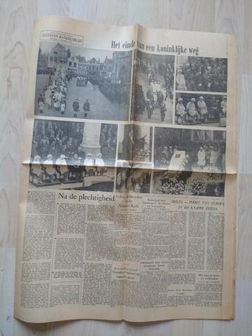 Algemeen Handelsblad 10 december 1962 (Wilhelmina) beschikbaar voor biedingen
