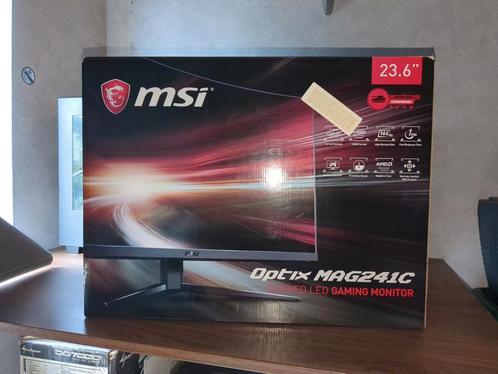 MSI Optix MAG241C Curved Gaming Monitor, Computers en Software, Monitoren, Zo goed als nieuw, 101 t/m 150 Hz, DisplayPort, HDMI
