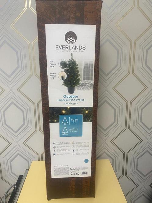 kunstkerstboom everlands imperial nieuw 90cm, Diversen, Kerst, Nieuw, Ophalen of Verzenden