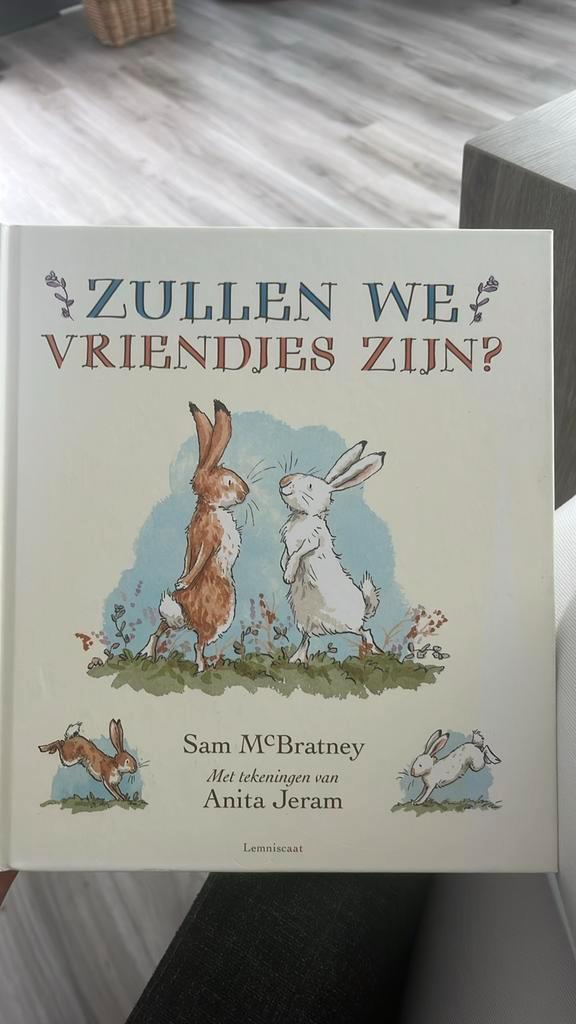 Zullen We Vriendjes Zijn? - Sam McBratney (Hardcover), Boeken, Kinderboeken | Jeugd | onder 10 jaar, Zo goed als nieuw, Non-fictie