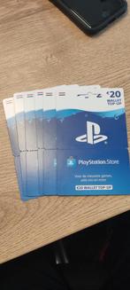 PlayStation cards wallet top-up, Telecommunicatie, Prepaidkaarten en Simkaarten, Zo goed als nieuw, Ophalen