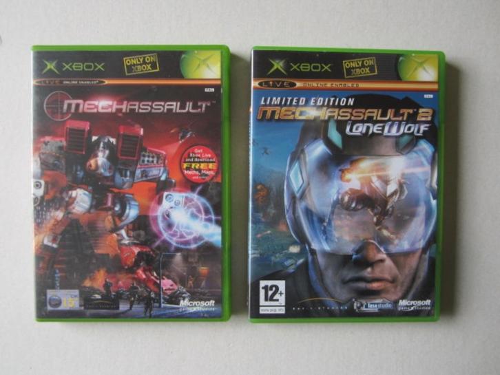 Mech Assault Xbox, Spelcomputers en Games, Games | Xbox Original, Avontuur en Actie, 1 speler, Vanaf 16 jaar, Ophalen of Verzenden
