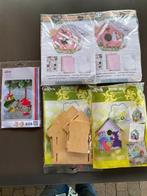 vogelhuisjesbouwpakketten en vogeltjes, Ophalen of Verzenden, Nieuw, Materiaal