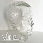 Vintage, retro, glazen hoofd koptelefoon, hoed , pruik, Verzamelen, Retro, Ophalen of Verzenden, Huis en Inrichting