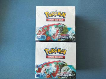 2x Pokémon Paradox Rift Booster Box – Sealed – beschikbaar voor biedingen