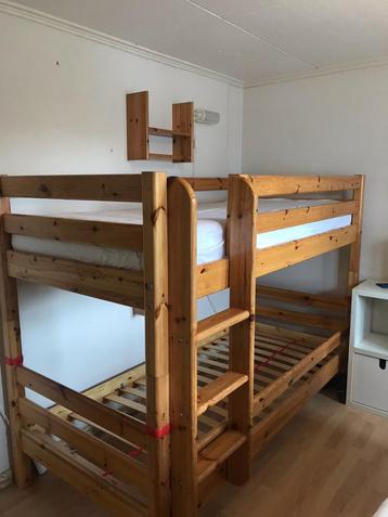 Flexa Stapelbed Massief Hout - Ook Los Te Gebruiken beschikbaar voor biedingen