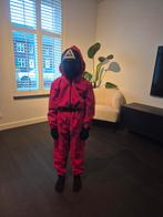 Squid game guard carnaval pak maat 135, Ophalen of Verzenden, Jongen of Meisje