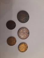 5 Duitse munten die als hanger zijn gebruikt, Ophalen of Verzenden