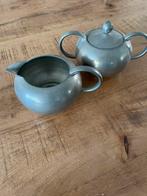 Tinnen roomsetje, Antiek en Kunst, Antiek | Tin, Ophalen of Verzenden