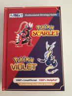 Pokemon scarlet/violet professional strategy guide, 1 speler, Ophalen of Verzenden, Zo goed als nieuw, Vanaf 7 jaar