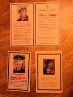 3 Duitse Kriegsmarine sterbebild - 1x Engels POW - WO2 / WW2, Verzamelen, Militaria | Tweede Wereldoorlog, Ophalen of Verzenden