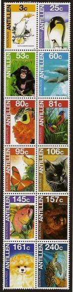 Nederlandse Antillen 1707/18 postfris Dieren 2007, Verzenden, Postfris