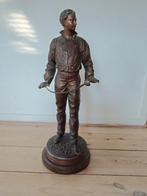Bronzen beeld 'De Schermer' - Charles Masse, Antiek en Kunst, Ophalen