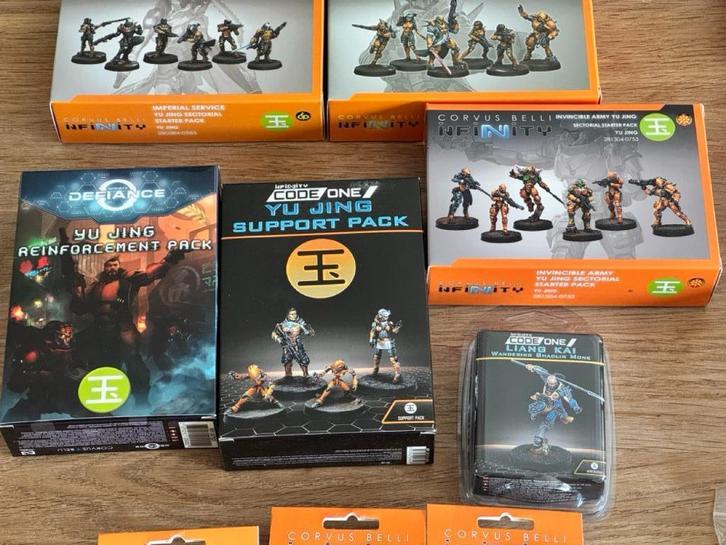 Infinity Corvus Belli - Yu Jing - 50% van nieuw prijs NIEUW, Hobby en Vrije tijd, Wargaming, Nieuw, Overige soorten, Figuurtje(s)