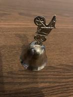 Antieke Walra bel met spinnewiel of verzilverd zijn, Verzenden, Zilver