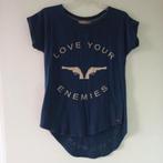 Josh V shirt blauw maat S, Kleding | Dames, Blauw, Ophalen of Verzenden, Zo goed als nieuw, Korte mouw