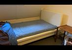 Malm bed IKEA 90x200cm wit met lattenbodem 📌 prijs verlaagd, Ophalen, 90 cm, Eenpersoons, Wit