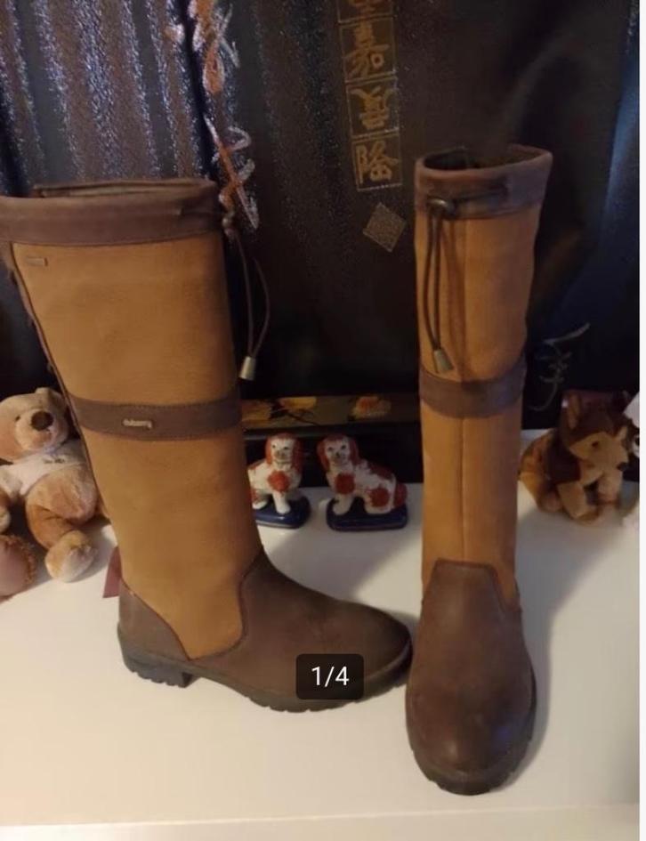 Dubarry galway ex-fit outdoor laars 35, Kleding | Dames, Schoenen, Zo goed als nieuw, Hoge laarzen, Bruin, Ophalen of Verzenden