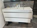 Thebalux Badmeubel 120cm Glans Wit, Huis en Inrichting, Badkamer | Badkamermeubels, Ophalen, 100 tot 150 cm, Thebalux@thebalux.nl
