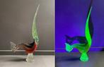 Murano uranium haan, Antiek en Kunst, Antiek | Glas en Kristal, Ophalen of Verzenden